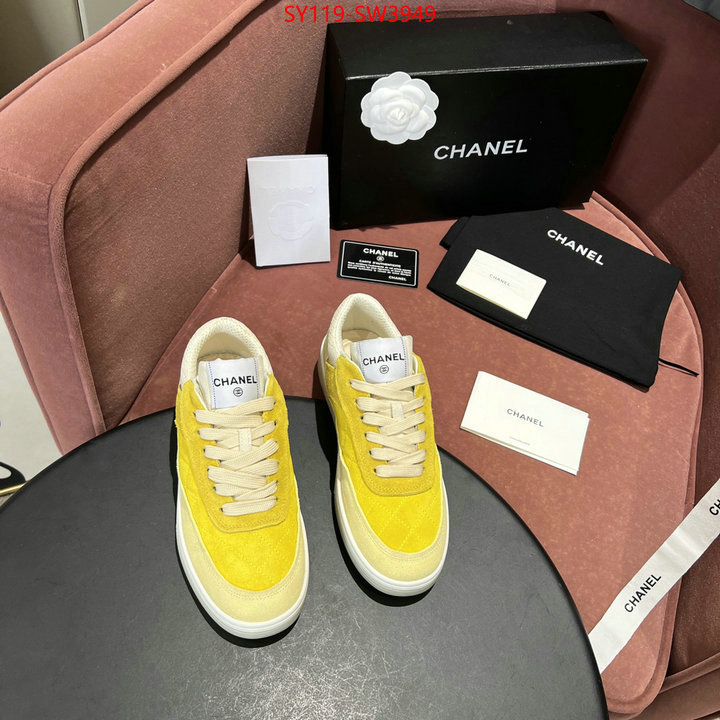 Women Shoes-Chanel,wholesale replica shop , ID: SW3949,$: 119USD