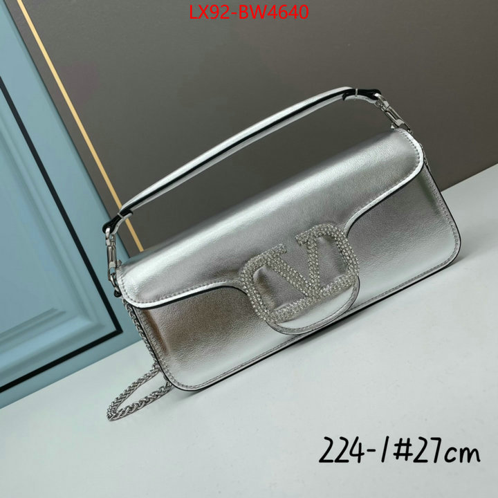 Valentino Bags(4A)-LOC-V Logo ,buy first copy replica ,ID: BW4640,$: 92USD