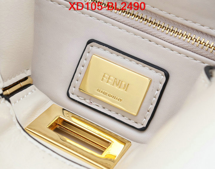 Fendi Bags(4A)-Peekaboo,high quality designer replica ,ID: BL2490,$: 105USD