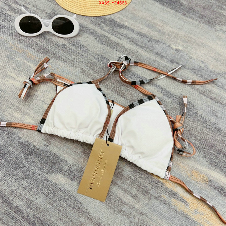 Swimsuit-Burberry,replicas buy special , ID: YE4663,$: 35USD