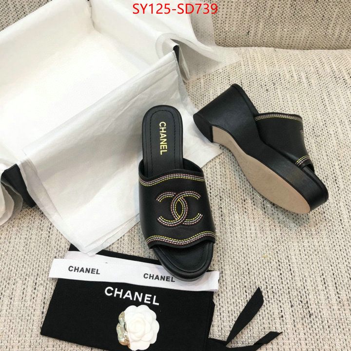 Women Shoes-Chanel,high quality replica designer , ID: SD739,$: 125USD