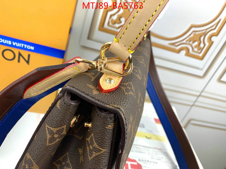 LV Bags(4A)-Handbag Collection-,ID: BA5763,$: 89USD