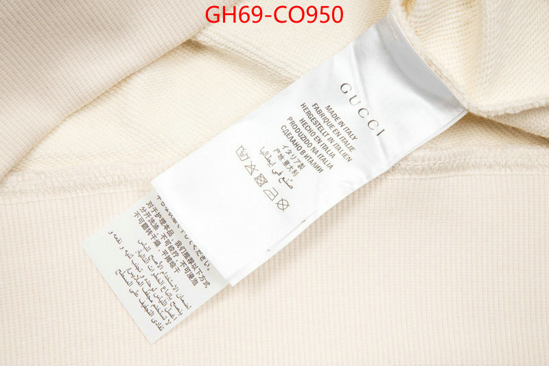 Clothing-Gucci,high end designer , ID: CO950,$: 69USD