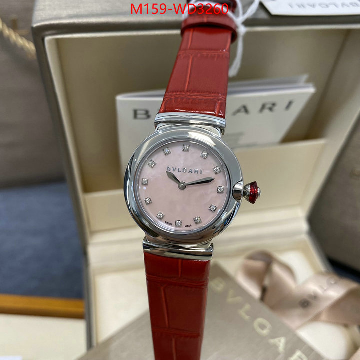 Watch(4A)-Bvlgari,top quality designer replica , ID: WD3260,$: 159USD