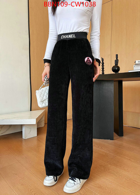 Clothing-Chanel,buy 2023 replica , ID: CW1038,$: 109USD
