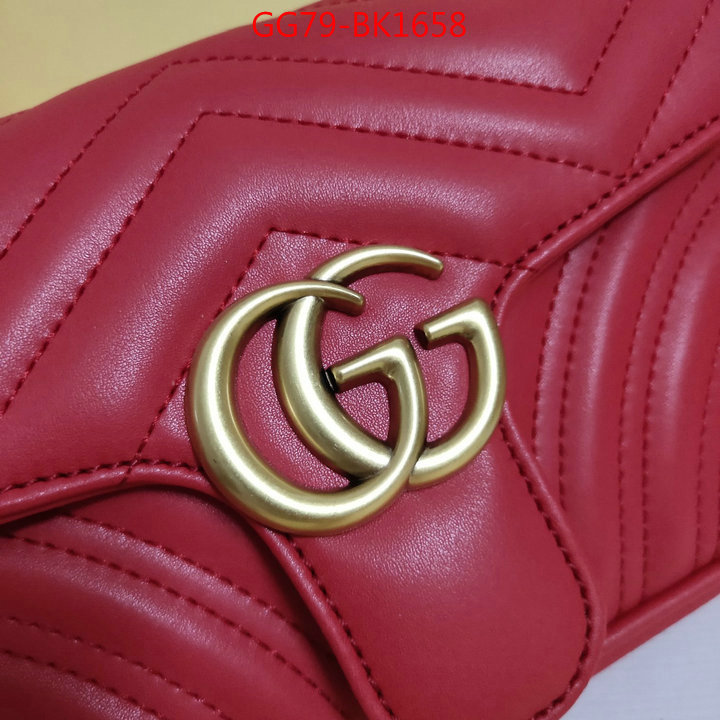 Gucci Bags(4A)-Marmont,at cheap price ,ID: BK1658,$:79USD