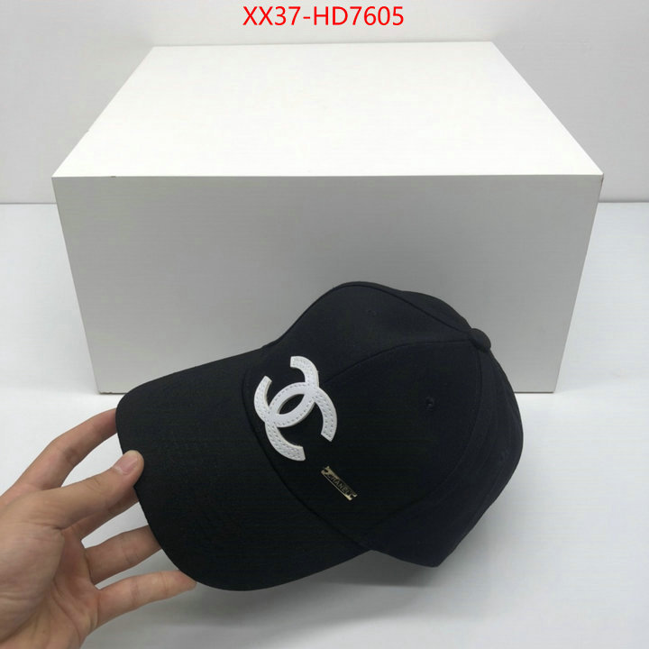 Cap (Hat)-Chanel,designer 1:1 replica , ID: HD7605,$: 37USD