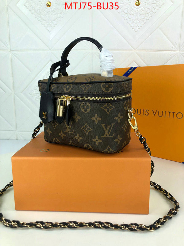 LV Bags(4A)-Vanity Bag-,fashion ,ID: BU35,$: 75USD