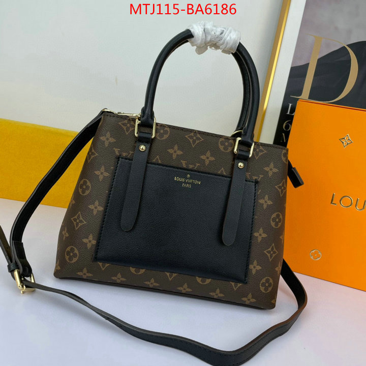 LV Bags(4A)-Handbag Collection-,ID: BA6186,$: 115USD