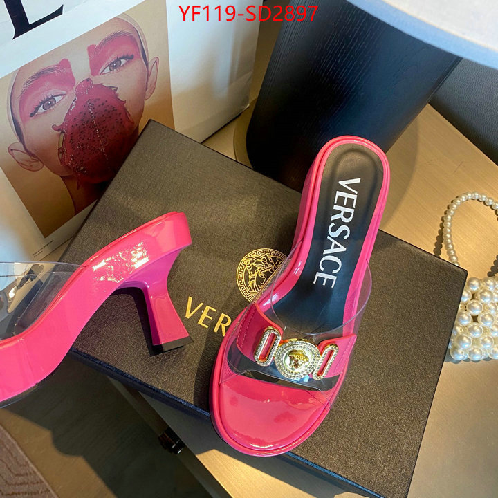 Women Shoes-Versace,2023 aaaaa replica customize , ID: SD2897,$: 119USD