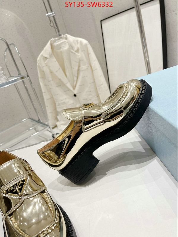 Women Shoes-Prada,highest quality replica , ID: SW6332,$: 135USD