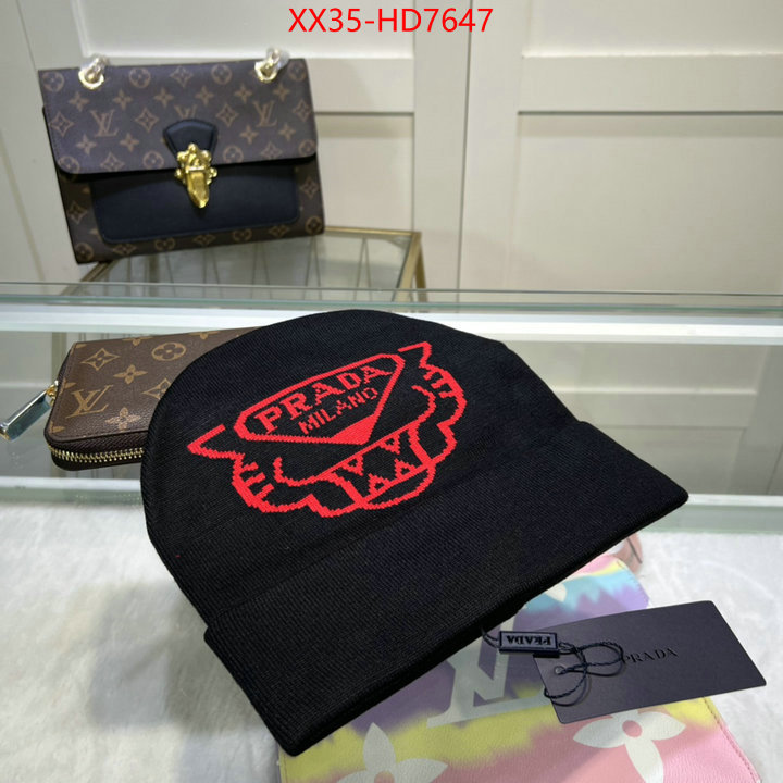 Cap (Hat)-Prada,the best designer , ID: HD7647,$: 35USD