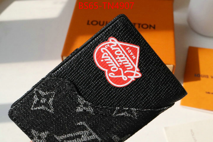LV Bags(TOP)-Wallet,ID: TN4907,$: 65USD