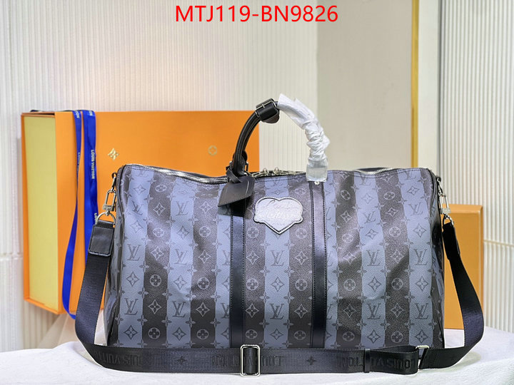 LV Bags(4A)-Keepall BandouliRe 45-50-,buy cheap replica ,ID: BN9826,$: 119USD