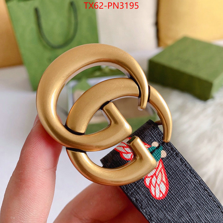 Belts-Gucci,fake , ID: PN3195,$: 62USD