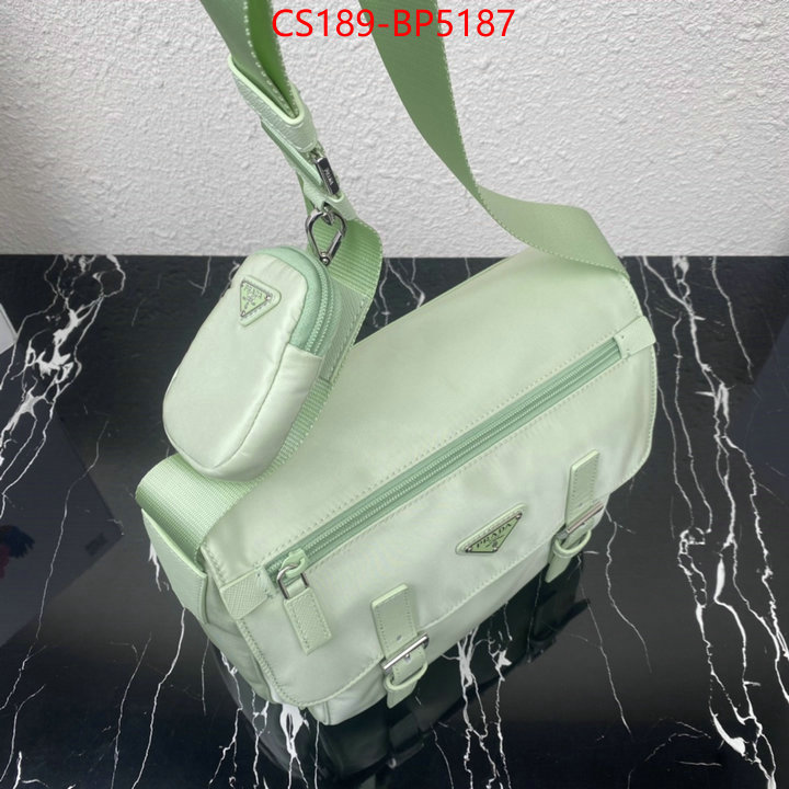 Prada Bags(TOP)-Diagonal-,ID: BP5187,$: 189USD