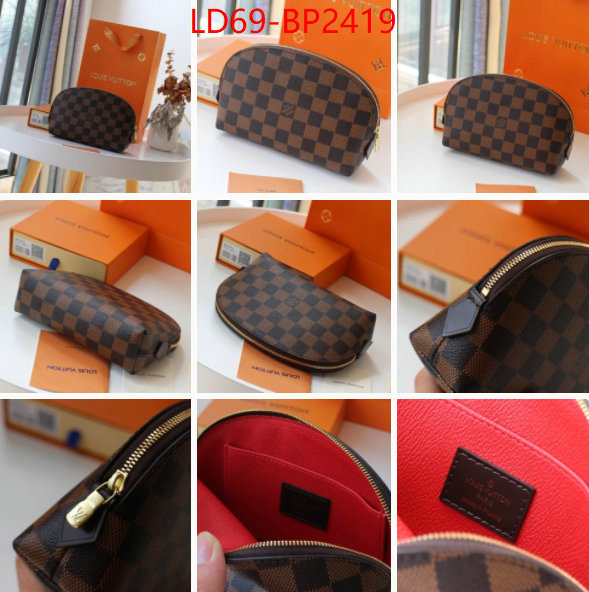 LV Bags(TOP)-Vanity Bag-,ID: BP2419,$: 69USD