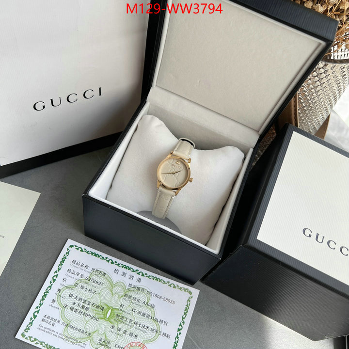 Watch(4A)-Gucci,replica wholesale , ID: WW3794,$: 129USD