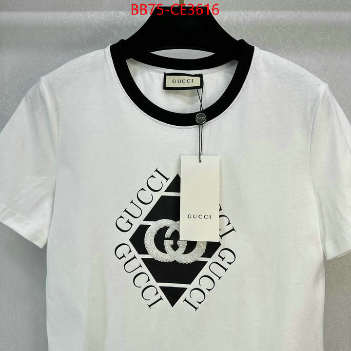 Clothing-Gucci,cheap online best designer , ID: CE3616,$: 75USD