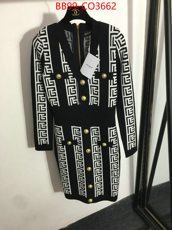 Clothing-Balmain,replica aaaaa+ designer , ID: CO3662,$: 99USD