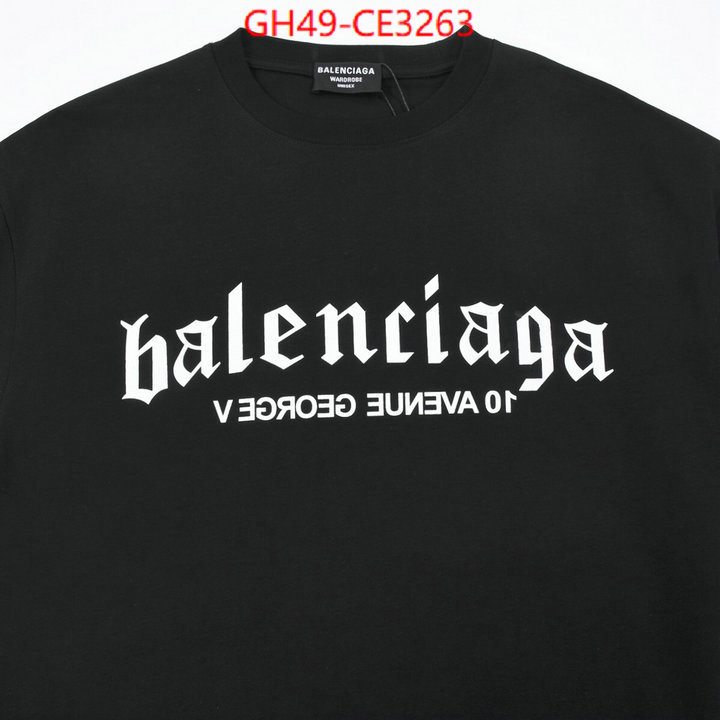 Clothing-Balenciaga,buy high-quality fake , ID: CE3263,$: 49USD