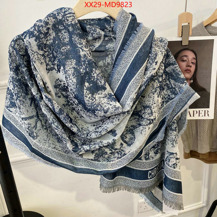 Scarf-Dior,counter quality , ID: MD9823,$: 29USD