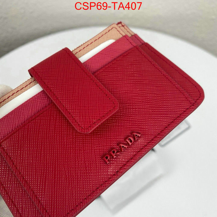 Prada Bags(TOP)-Wallet,ID:TA407,$: 69USD