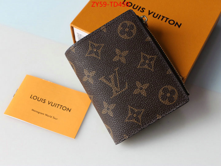 LV Bags(4A)-Wallet,ID: TD450,$: 59USD