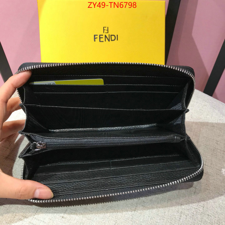 Fendi Bags(4A)-Wallet-,what is a 1:1 replica ,ID: TN6798,$: 49USD