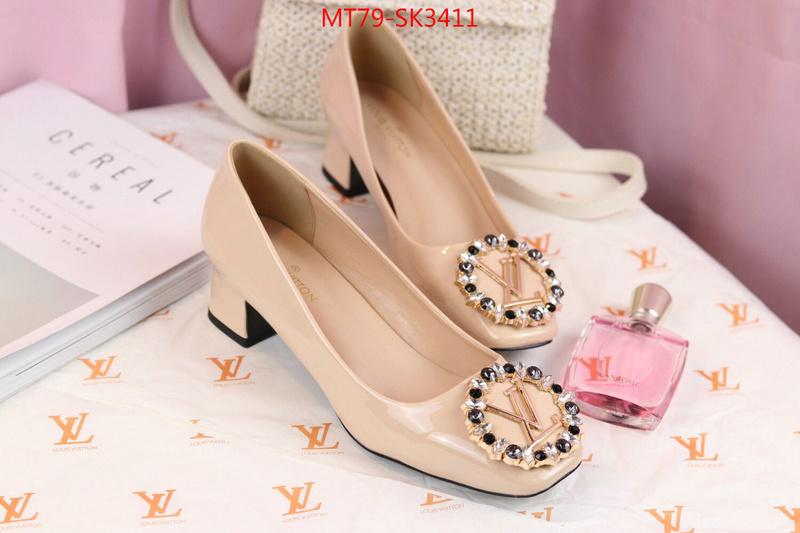 Women Shoes-LV,counter quality , ID: SK3411,$:79USD