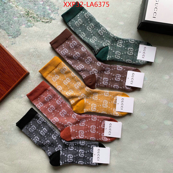 Sock-Gucci,the best designer , ID: LA6375,$: 32USD