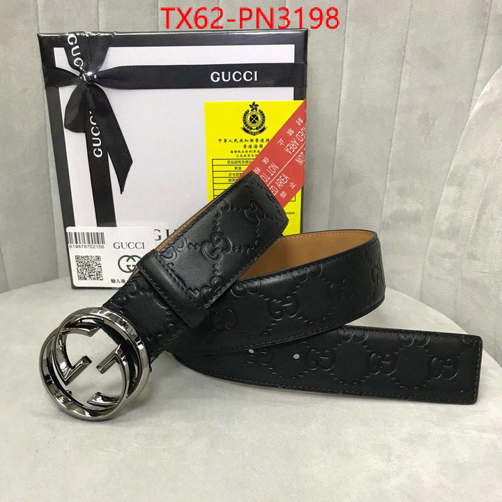 Belts-Gucci,where to buy fakes , ID: PN3198,$: 62USD