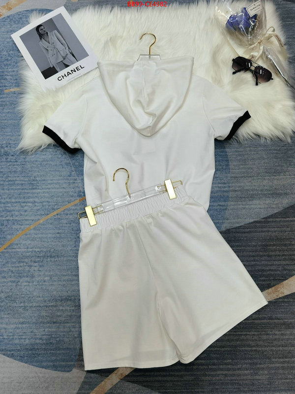 Clothing-Chanel,found replica , ID: CE4982,$: 99USD