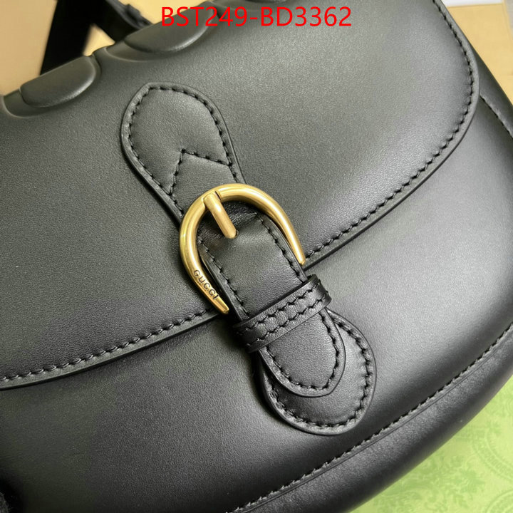 Gucci Bags(TOP)-Diagonal-,aaaaa+ quality replica ,ID: BD3362,$: 249USD