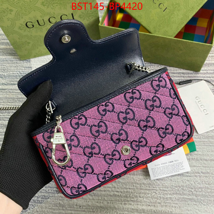 Gucci Bags(TOP)-Marmont,buy cheap ,ID: BP4420,$: 145USD