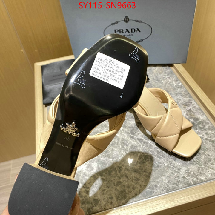 Women Shoes-Prada,best replica quality , ID: SN9663,$: 115USD