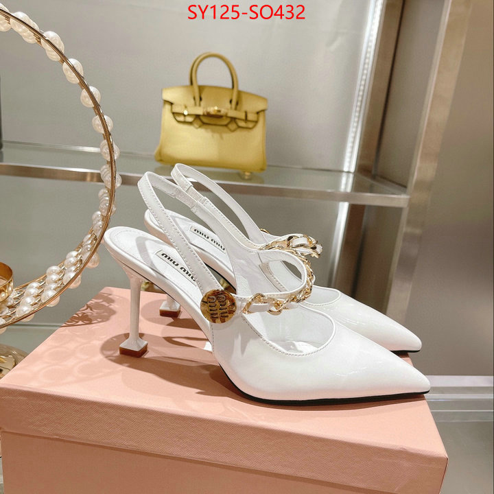 Women Shoes-Miu Miu,store , ID: SO432,$: 125USD