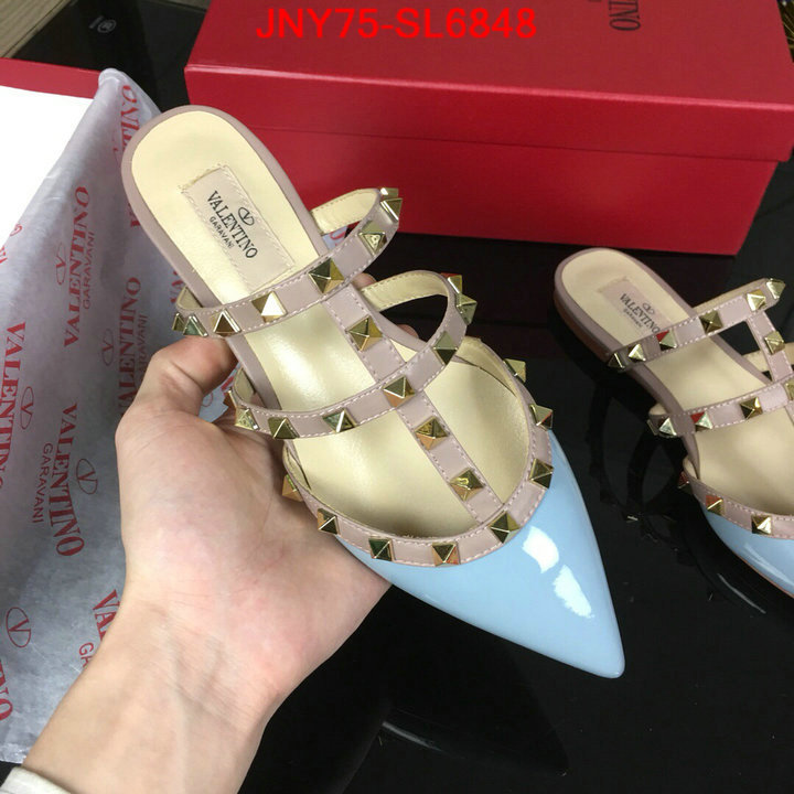 Women Shoes-Valentino,highest product quality , ID: SL6848,$: 75USD