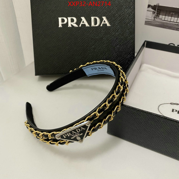 Hair band-Prada,replica 1:1 high quality , ID: AN2714,$: 32USD