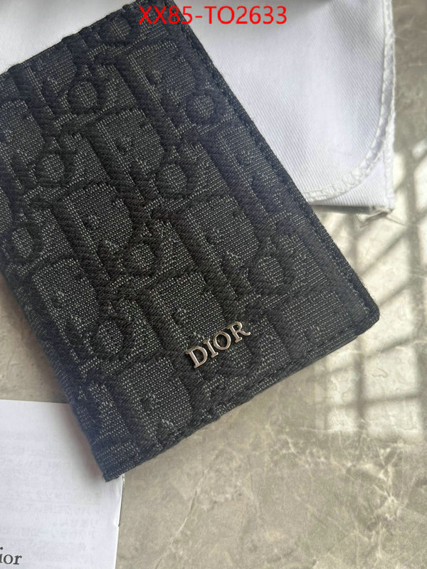 Dior Bags(TOP)-Wallet-,ID: TO2633,$: 85USD