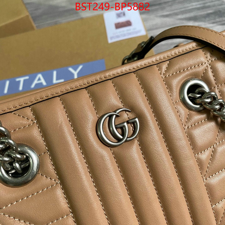 Gucci Bags(TOP)-Marmont,wholesale designer shop ,ID: BP5882,$: 249USD