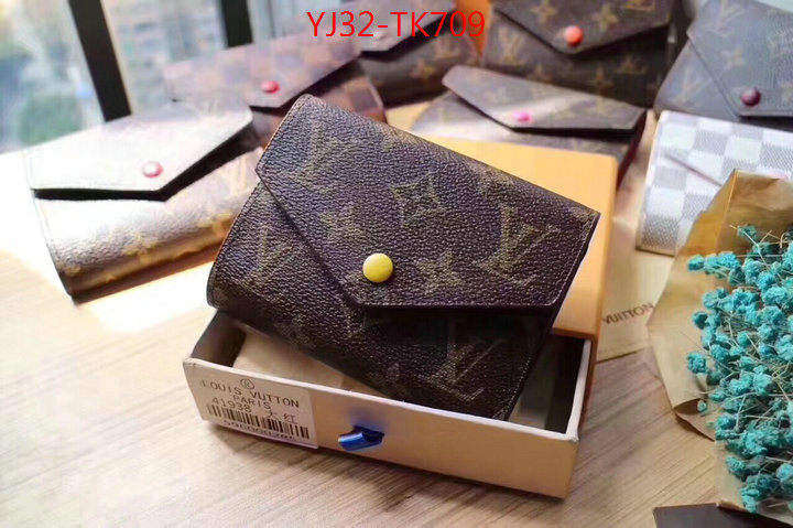 LV Bags(4A)-Wallet,ID: TK709,$:32USD