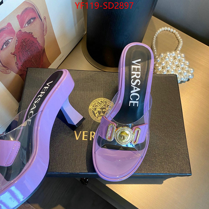 Women Shoes-Versace,2023 aaaaa replica customize , ID: SD2897,$: 119USD