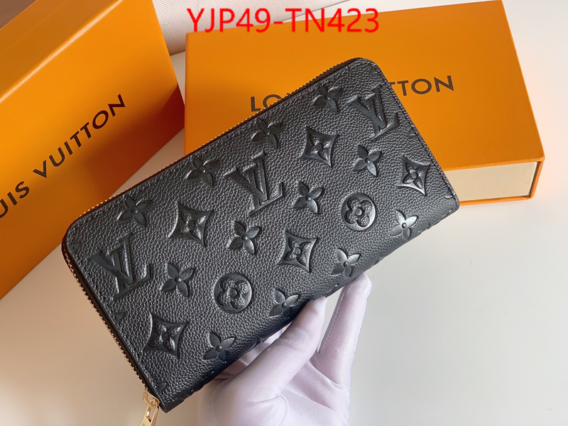 LV Bags(4A)-Wallet,ID: TN423,$: 49USD