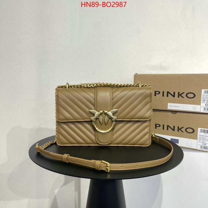 PINKO Bags(4A)-Diagonal-,what are the best replica ,ID: BO2987,$: 89USD