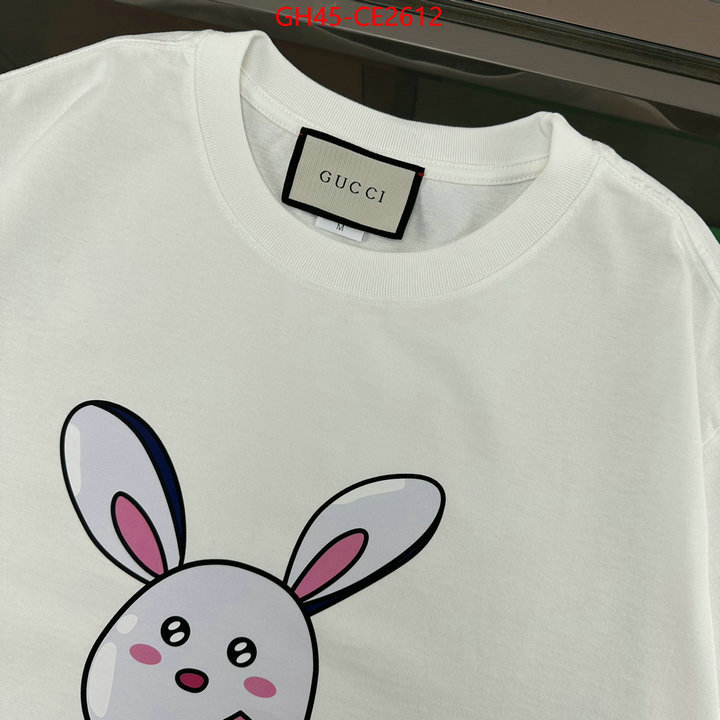 Clothing-Gucci,replica online , ID: CE2612,$: 45USD