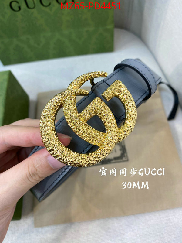 Belts-Gucci,the highest quality fake , ID: PD4451,$: 65USD