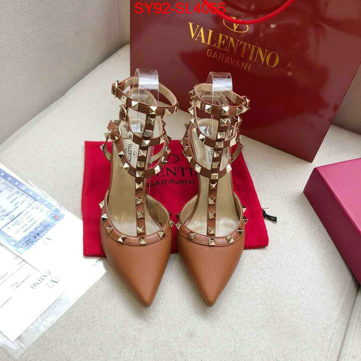 Women Shoes-Valentino,found replica , ID: SL4055,$: 92USD