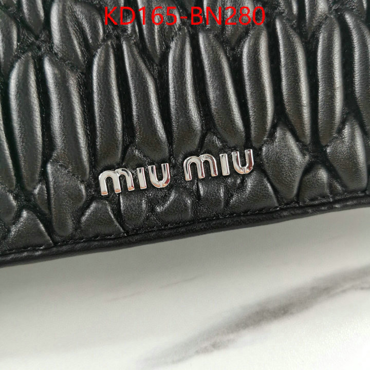 Miu Miu Bags(TOP)-Diagonal-,wholesale china ,ID: BN280,$: 165USD