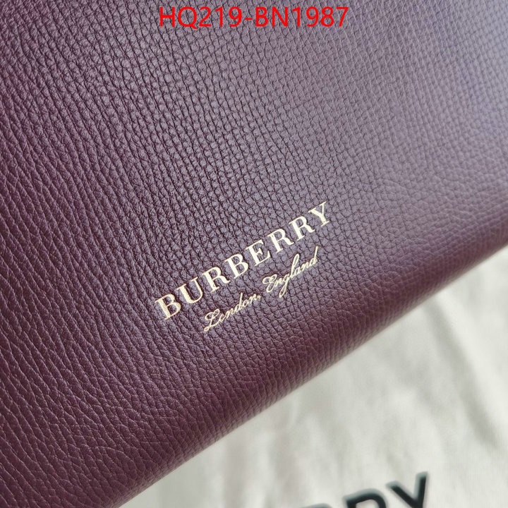 Burberry Bags(TOP)-Handbag-,only sell high-quality ,ID: BN1987,$: 219USD